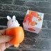 Kncco-Mdt Carrot with Rabbit Squeeze Toy – Soft & Adorable Stress Relief Toy – Perfect for Kids & Adults, Fun Carrot Design