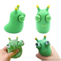 Kncco-Mdt Green Bug Squeeze Toy – Fun, Soft, & Squishy Sensory Toy for Kids & Adults – Perfect for Stress Relief & Sensory Play