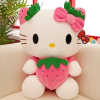 Kncco-Mdt Hello Kitty Plush Toy – Soft & Cuddly Collectible for Kids & Fans – High-Quality Plush with Adorable Hello Kitty Design